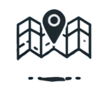 Ikona mapy z lokalizatorem – idealne narzędzie do odkrywania tras w Przewodniku po Mazurach.